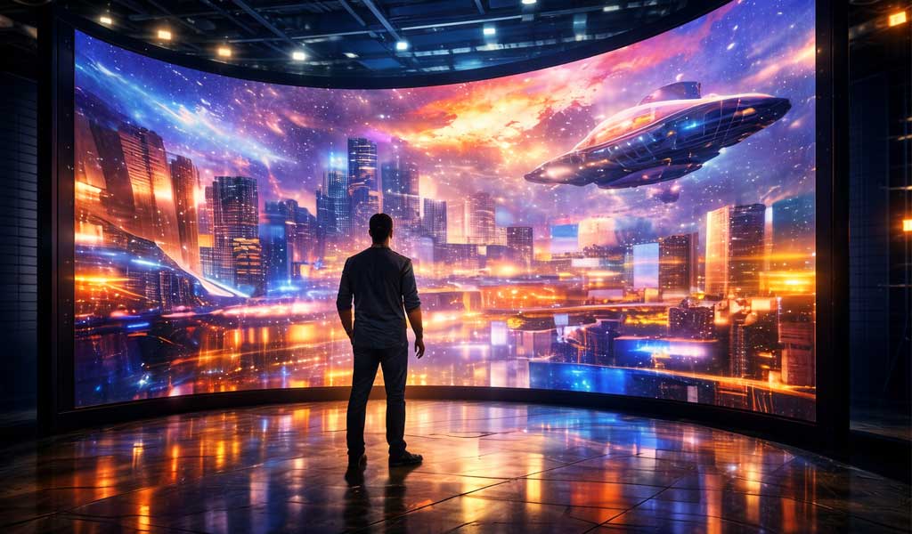 AIGC LED：智能交互与视觉新次元